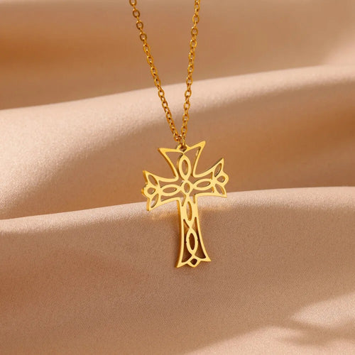 Eternal Cross Necklace