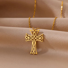 Eternal Cross Necklace