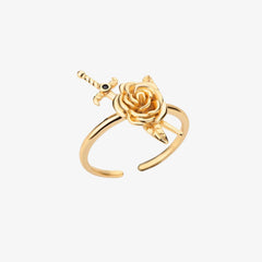 A Dividing Sword Rose Ring