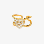 Eternal Diamond Heart Ring