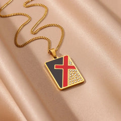 Catholic Cross Necklace